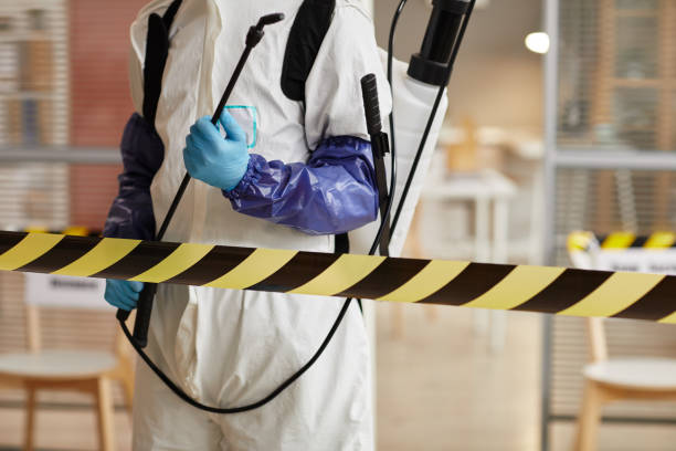 Professional Hoarding Cleanup technician working in Allegan, MI